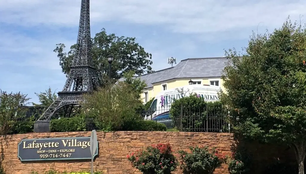 Lafayette Village: The French Connection in Raleigh - Travel the South Bloggers